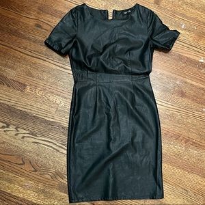 Hot MaMa🔥vegan leather dress Fab’rik S